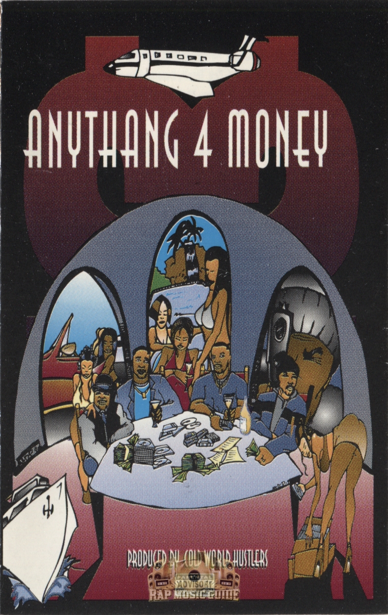 Cold World Hustlers - Anythang 4 Money: Cassette Tape | Rap Music